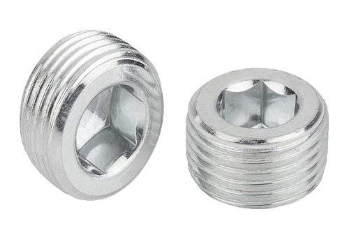 Carbon Steel Hexagon Pipe Plugs DIN 906