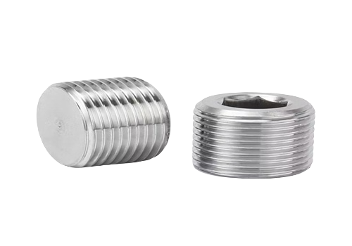 Titanium Alloys Hexagon Pipe Plugs DIN 906